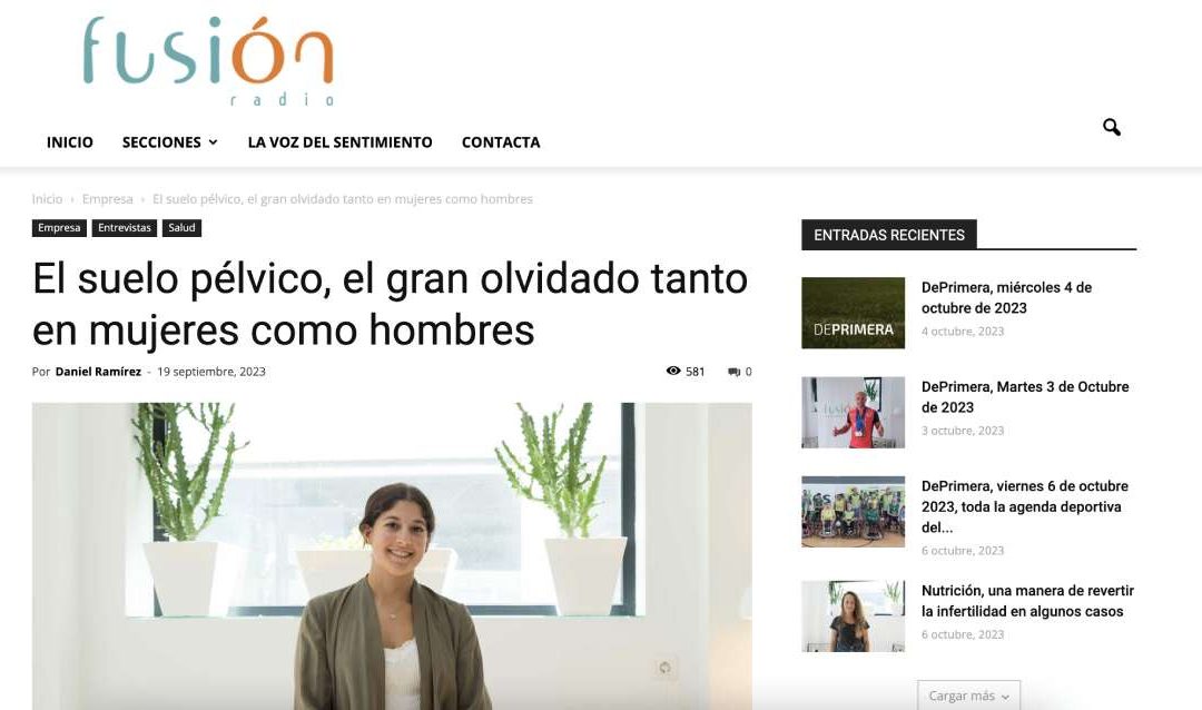 Fusión Radio: El suelo pélvico