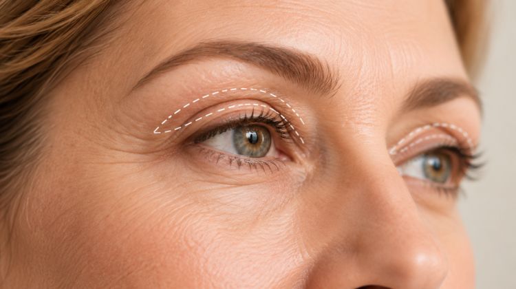 Blefaroplastia Málaga, párpado superior